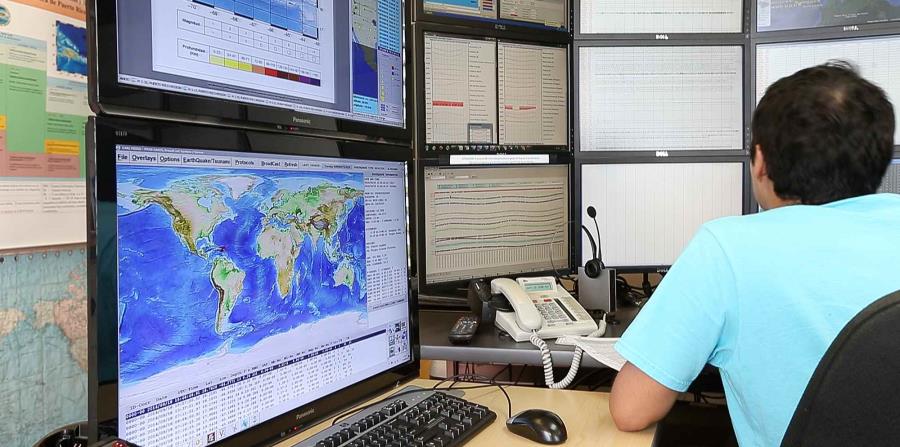 La Red de Estaciones del Servicio Sismológico Nacional Cubano indicó que el movimiento telúrico tuvo una magnitud de 5.2 a una profundidad de casi cinco millas. (GFR Media) (horizontal-x3)
