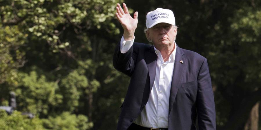 Al parecer, Trump se refería a Rosenstein, cuyo papel al frente de la investigación federal se vuelve cada vez más complicado. (horizontal-x3)