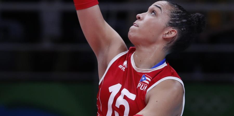 La mejor por Puerto Rico ante Costa Rica fue Daly Santana con 15 puntos. (horizontal-x3)