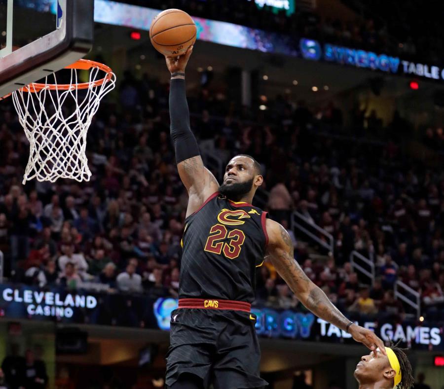 lebron james cavaliers 2018