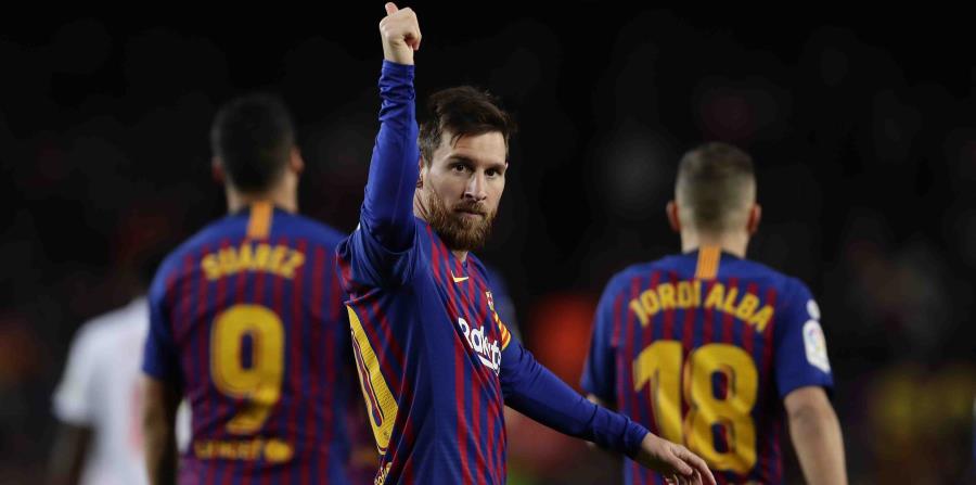 Messi celebra su gesta. (AP) (horizontal-x3)