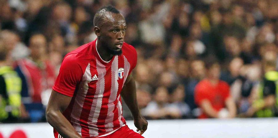 El ex velocista Usain Bolt está a punto de cumplir su sueño de convertirse en futbolista profesional con los Central Coast Mariners. (AP) (horizontal-x3)