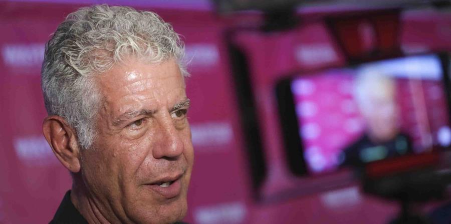 El reconocido chef, Anthony Bourdain (horizontal-x3)