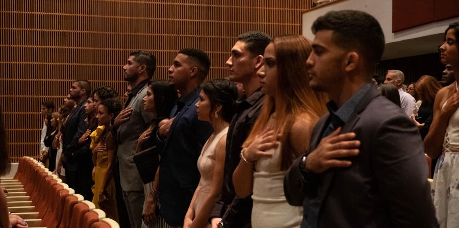 Los mejores atletas del país durante el 2018 fueron reconocidos en una actividad celebrada en el Teatro de la Facultad de Derecho de la Universidad Interamericana. (horizontal-x3)