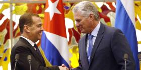 Dmitri Medvedev: "Cuba siempre podrá contar con Rusia"