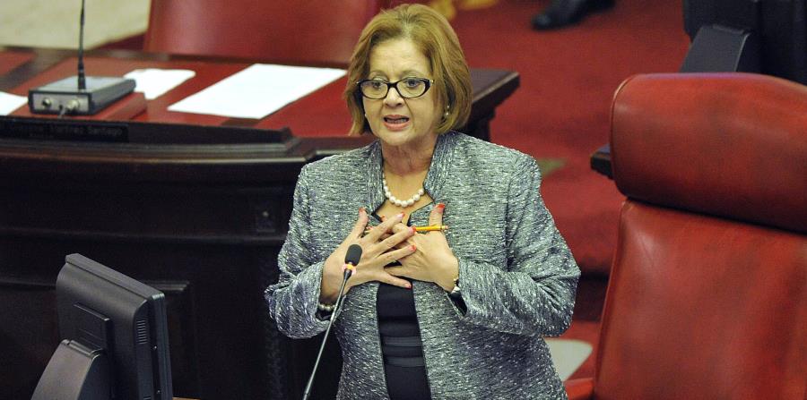 “No puedo seguir desangrando lo poquito que tienen los municipios”, dijo Migdalia Padilla. (GFR Media) (horizontal-x3)