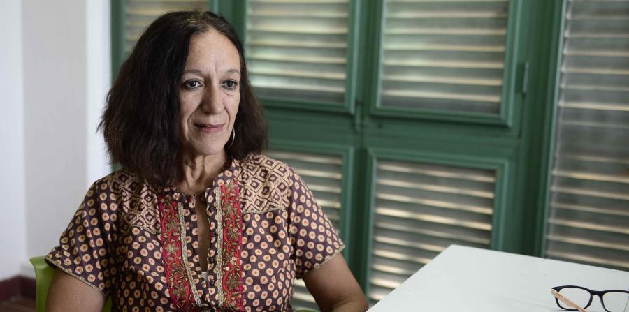 Inés Aponte. quien es practicante de la meditación y atraída a la espiritualidad, entremezcla su arte con estos temas. (horizontal-x3)
