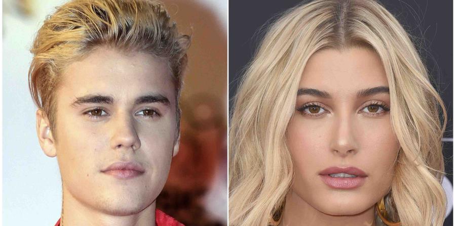 Justin Bieber y Hailey Baldwin apenas comenzaron a salir un mes atrás. (AP) (horizontal-x3)