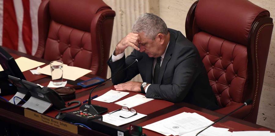 El presidente del Senado, Thomas Rivera Schatz. (GFR Media) (horizontal-x3)