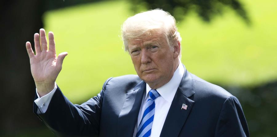El presidente de Estados Unidos, Donald Trump (horizontal-x3)