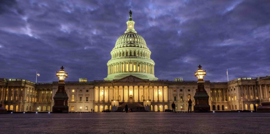 Vista panorámica del Congreso de Estados Unidos. (AP) (horizontal-x3)