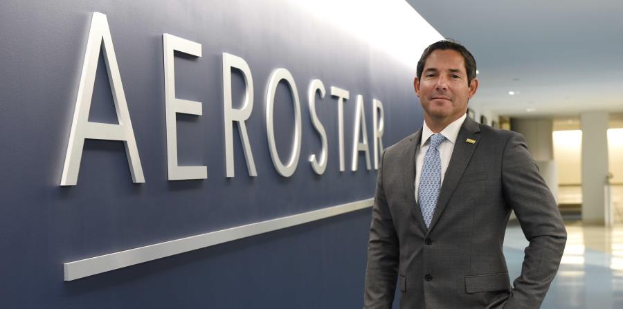 Jorge Hernández, principal oficial ejecutivo de Aerostar Holding, sostuvo que el 2016 fue el mejor año del aeropuerto. (horizontal-x3)