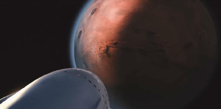 A través de una recreación, la compañía SpaceX presentó cómo serán los primeros viajes de colonización a Marte (horizontal-x3)