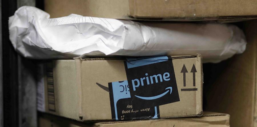 Las acciones de Amazon subían ligeramente. (horizontal-x3)