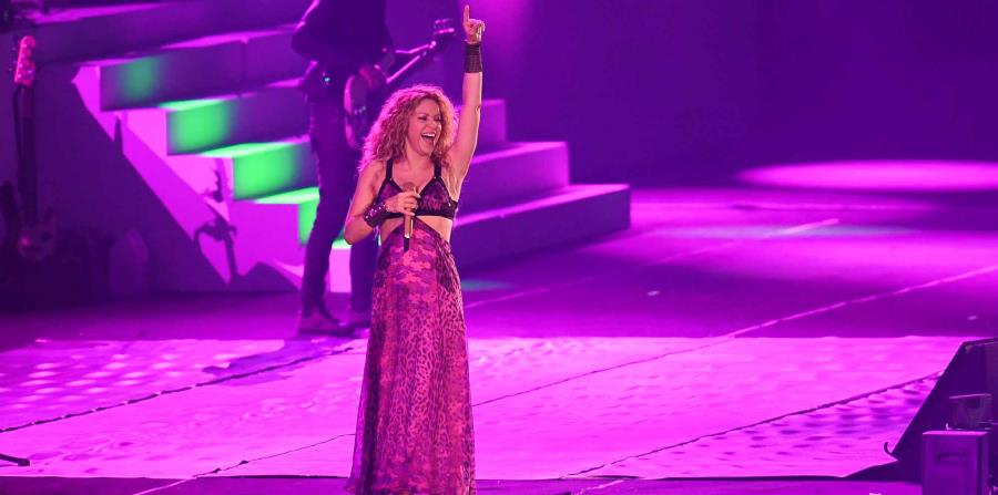 Shakira participó de la inauguración de los Centroamericanos. (horizontal-x3)