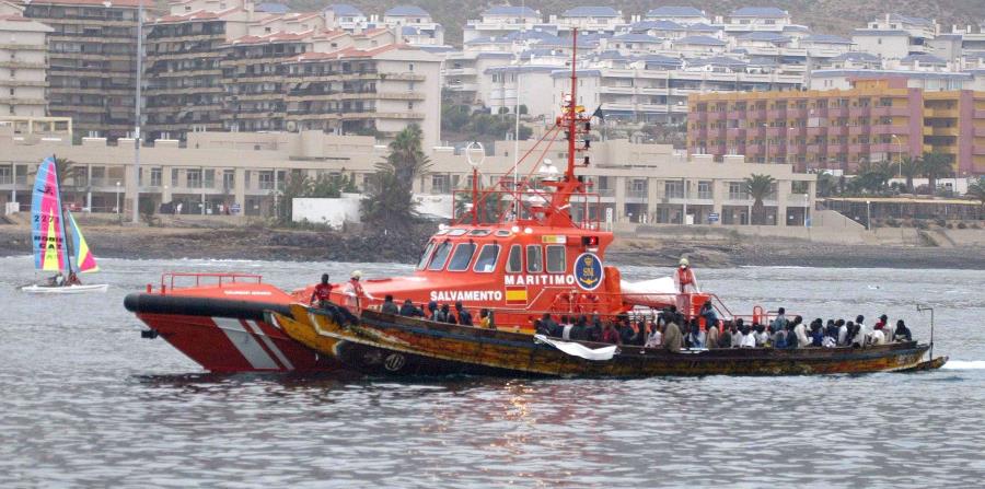 Según la Organización de las Naciones Unidas, al menos 660 migrantes han muerto cruzando el Mediterráneo en lo que va de año. (EFE / Manuel Lérida) (horizontal-x3)