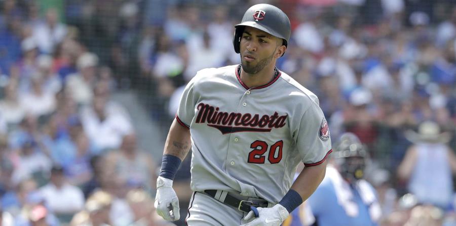 Eddie Rosario atraviesa una gran temporada con los Mellizos. (AP) (horizontal-x3)