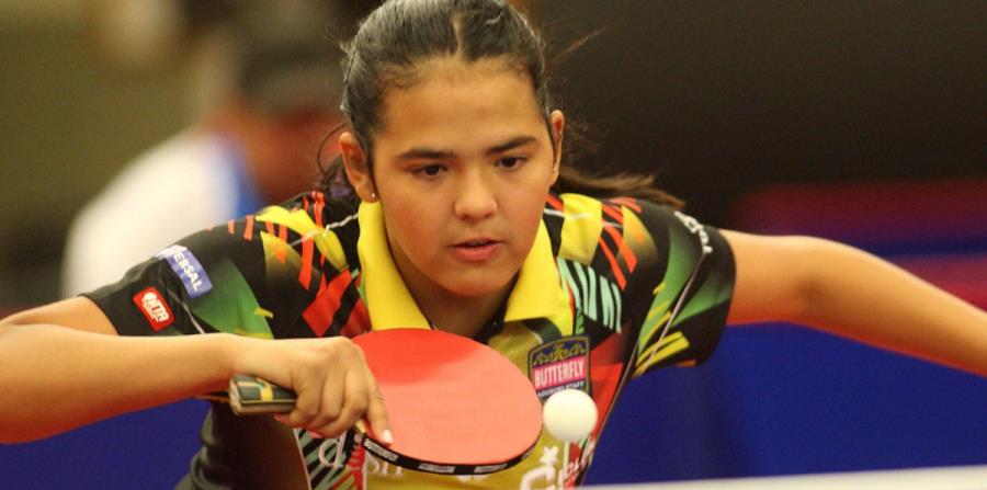 Adriana Díaz cayó en semifinales ante Choi Hyojoo. (Imagen tomada de ITTF) (horizontal-x3)