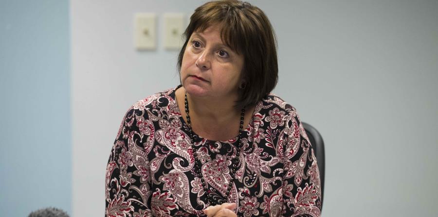 The Executive Director of the Board, Natalie Jaresko. (horizontal-x3)