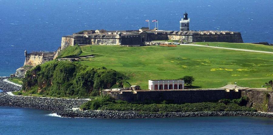 Vista aérea del Morro, en el Viejo San Juan. (GFR Media) (horizontal-x3)