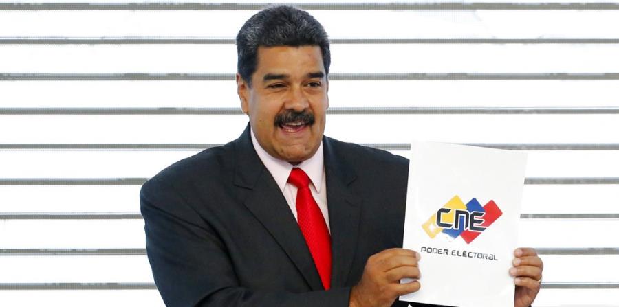El presidente de Venezuela Nicolás Maduro (horizontal-x3)