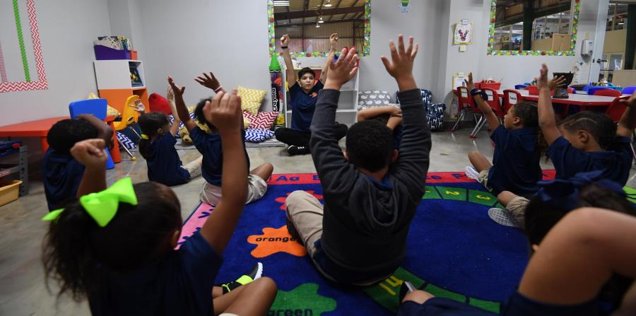 Los 58 niños seleccionados para ser parte de la primera escuela charter iniciaron hace semana y media un proceso de introducción a su ambiente escolar (horizontal-x3)