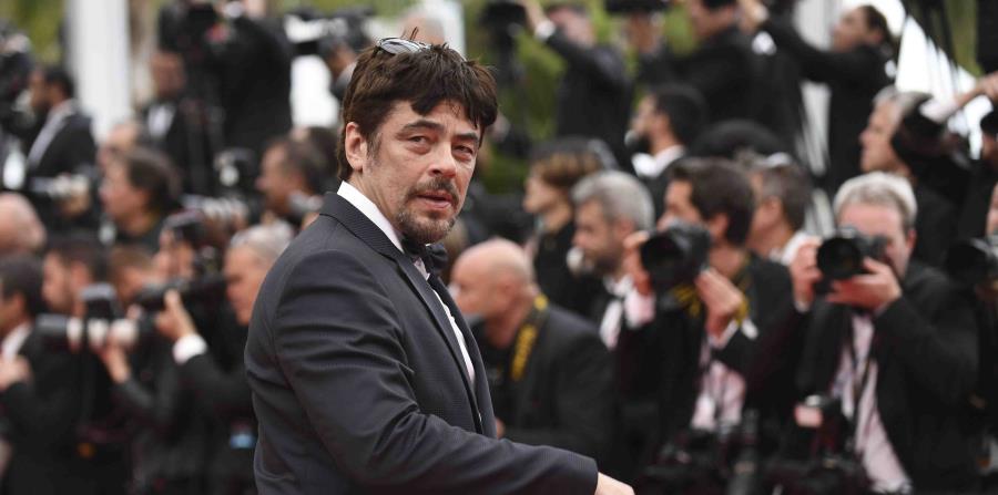 El actor asistió al estreno de la película