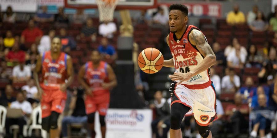 Víctor Liz marcó 12 puntos en el revés de los Leones. (GFR Media) (horizontal-x3)