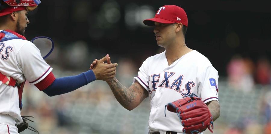 La seguidilla de triunfos de Texas es la más larga que cualquier equipo haya montado en la presente campaña en las Mayores. (horizontal-x3)