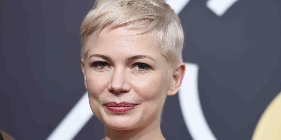 Imagen de archivo de Michelle Williams durante su llegada a la 75ta entrega anual de los Globos de Oro el domingo 7 de enero del 2018 en el Hotel Beverly Hilton, en Beverly Hills, California. (horizontal-x3)