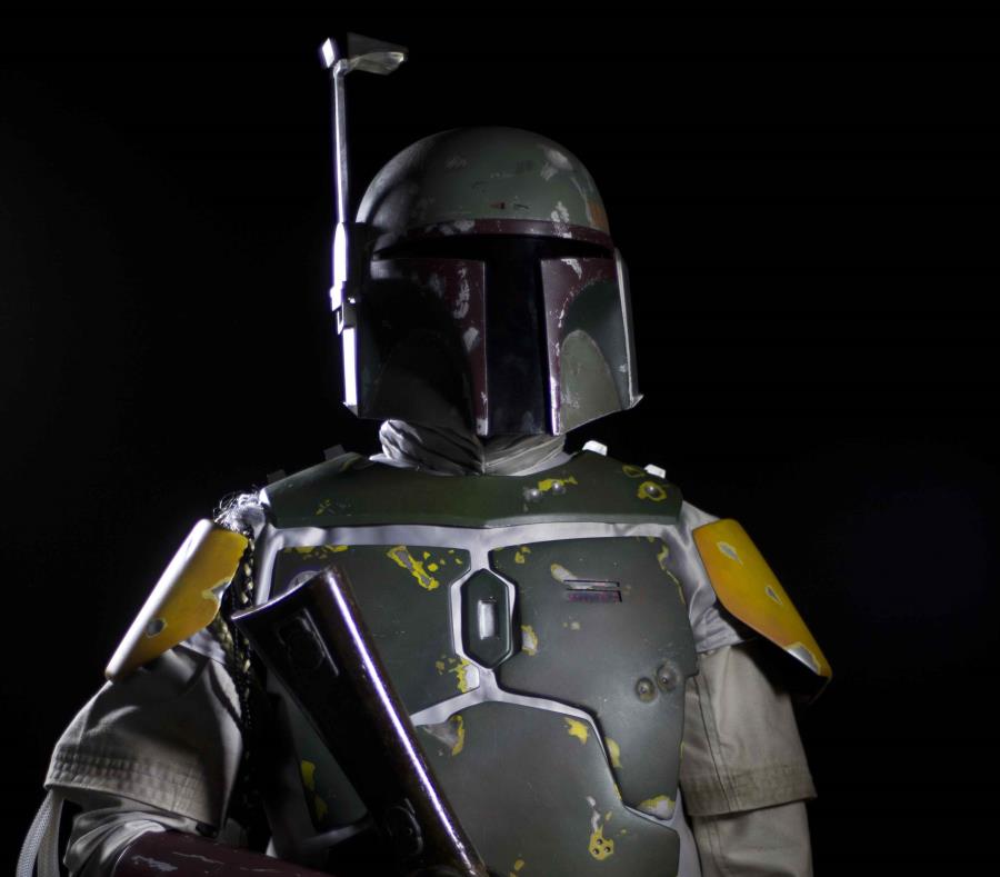 Un cosplay de Boba Fett pot parte del grupo 501 y Mandalkrian. (GFR Media) (semisquare-x3)