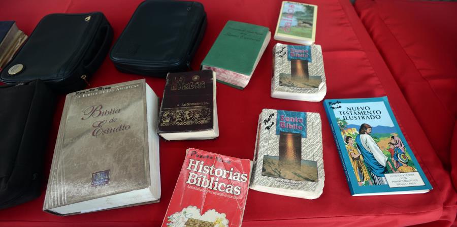 En años anteriores, organizaciones de base de fe celebraron el Día Nacional de la Biblia con eventos para recolectar distintas ediciones del libro. (horizontal-x3)