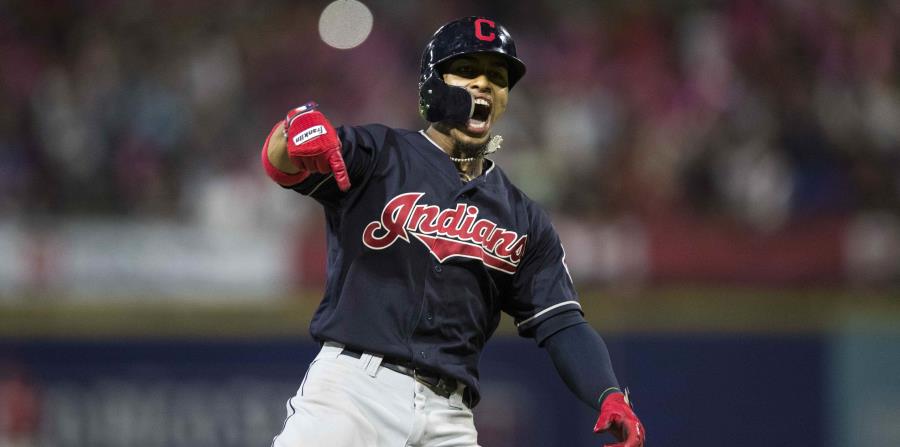 Francisco Lindor, de los Indios. (tonito.zayas@gfrmedia.com) (horizontal-x3)
