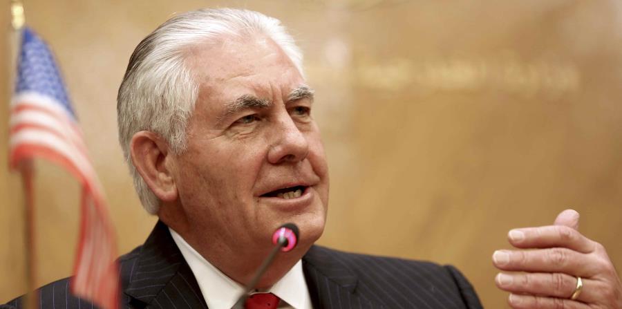 El secretario de Estado estadounidense, Rex Tillerson, dijo que China asumiría un papel más adelante en las negociaciones con Corea del Norte. (horizontal-x3)