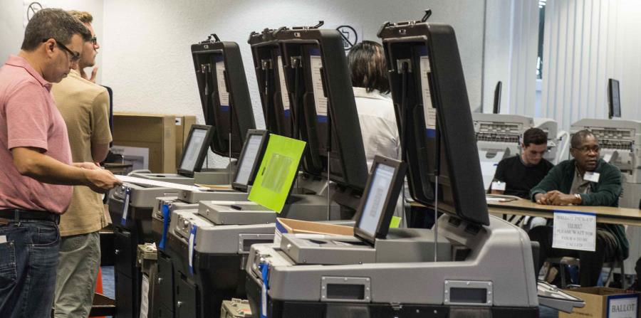 Las votaciones anticipadas serán hasta el 4 de noviembre. (EFE) (horizontal-x3)