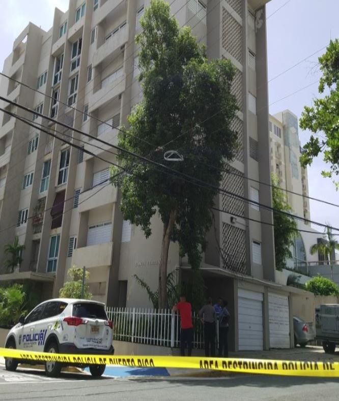 Condominio donde ocurrió el incidente en Miramar. (GFR Media) (semisquare-x3)