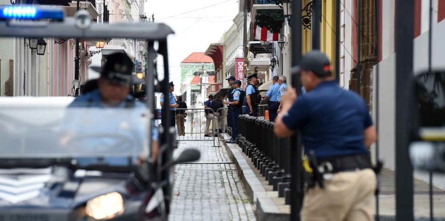 Los agentes hicieron una extensa búsqueda que resultó negativa. (horizontal-x3)