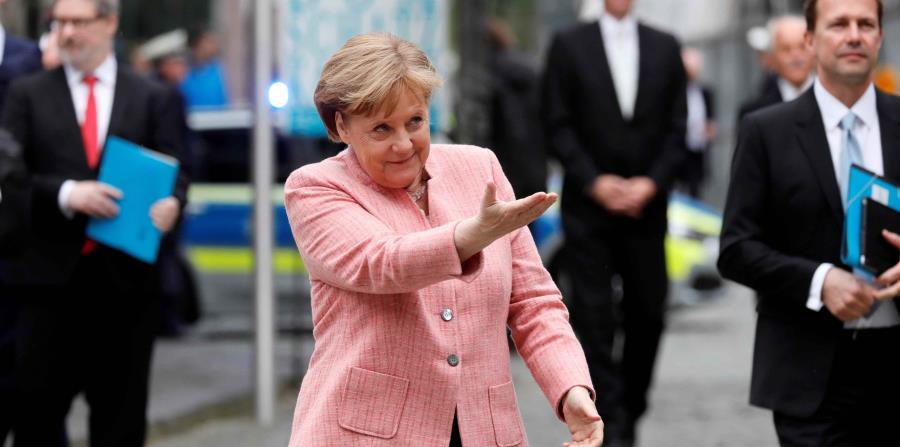 La canciller de Alemania, Angela Merkel (horizontal-x3)
