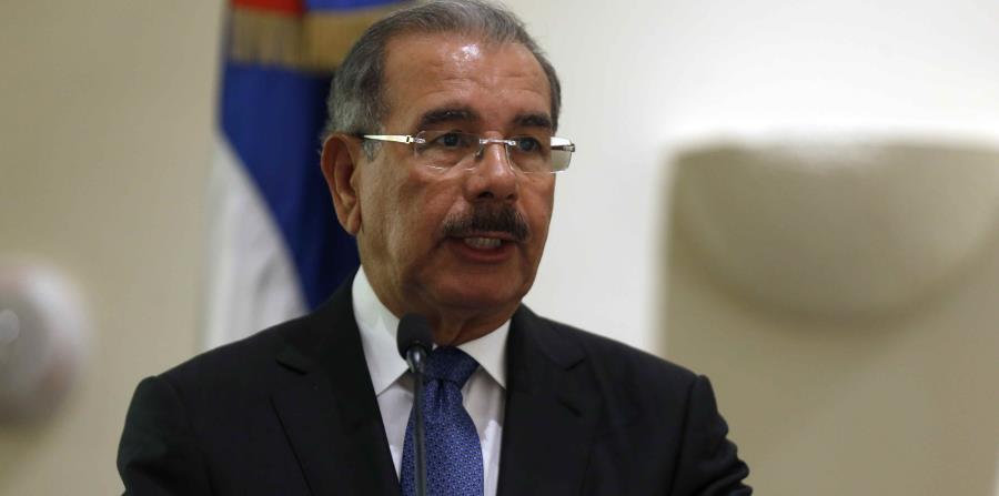 El presidente dominicano, Danilo Medina, instruyó para que las entidades de socorro sigan el desarrollo del sistema. (horizontal-x3)