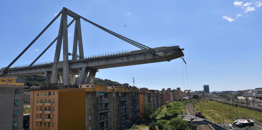 Expertos aconsejan demoler urgentemente el puente de Génova (horizontal-x3)