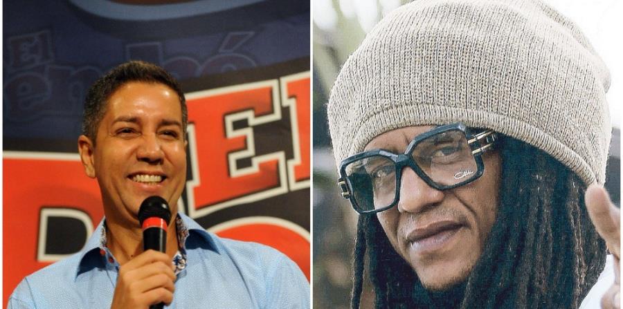 Frankie Jay y Tego Calderón se encontraron en un restaurante de Hato Rey. (GFR Media) (horizontal-x3)