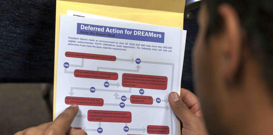 Debido a la decisión de Trump de cancelar el DACA, diversas partes en la nación, entre ellas California, interpusieron demandas para evitarlo. (AP / Damian Dovarganes) (horizontal-x3)