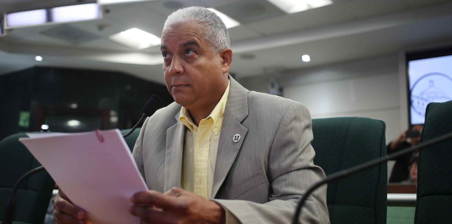 Pedro Irene Maymí, presidente de la Central Puertorriqueña de Trabajadores y de la Unión Independiente Auténtica, dijo que se opone a la enmienda que propone Thomas Rivera Schatz. (horizontal-x3)