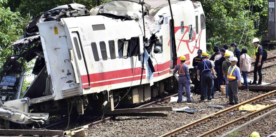El exceso de velocidad fue la causa inmediata del accidente. (AP) (horizontal-x3)