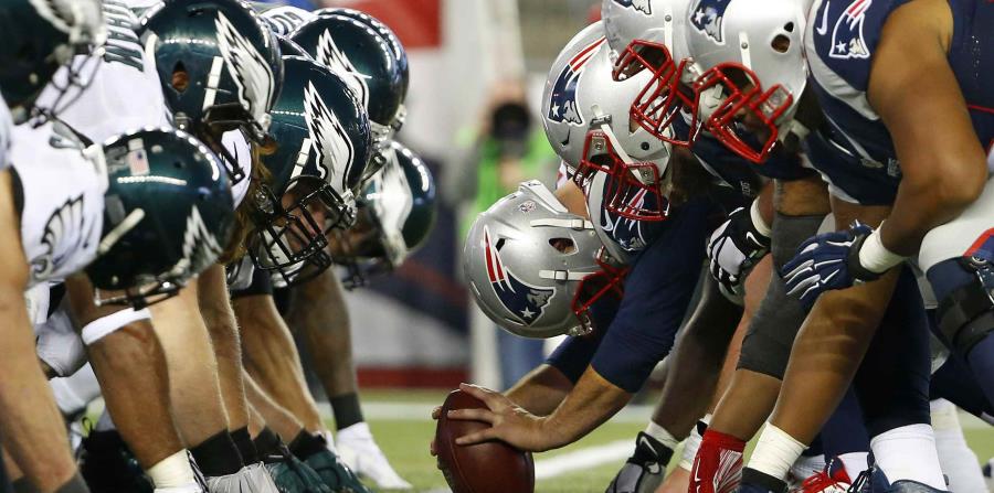 Los Eagles ganaron el Super Bowl a los Patriots de Nueva Inglaterra. (AP) (horizontal-x3)