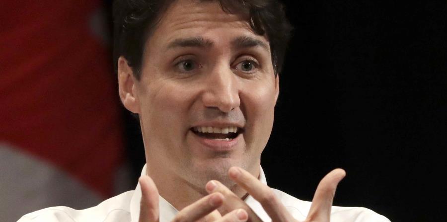 En la foto Justin Trudeau, primer ministro de Canadá. (horizontal-x3)