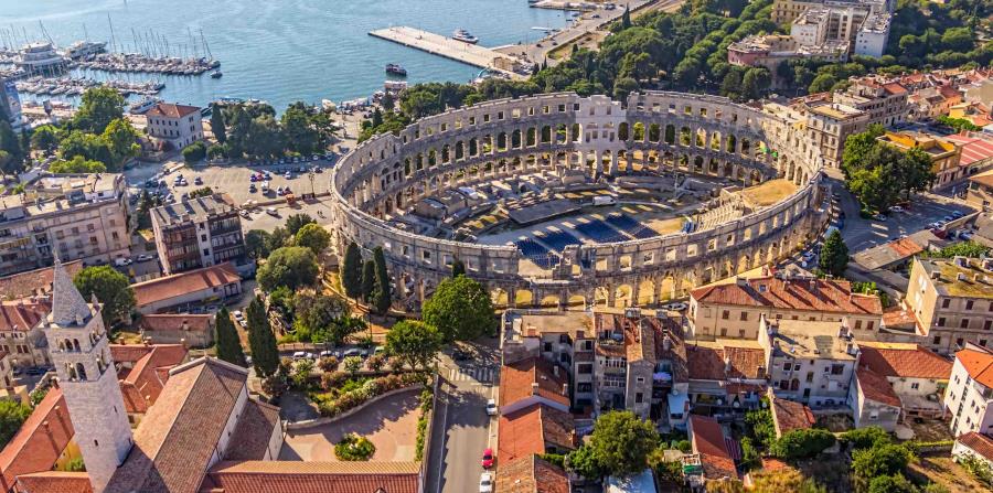 Anfiteatro romano de Pula