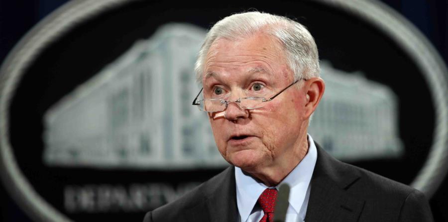 El fiscal general de Estados Unidos, Jeff Sessions (horizontal-x3)