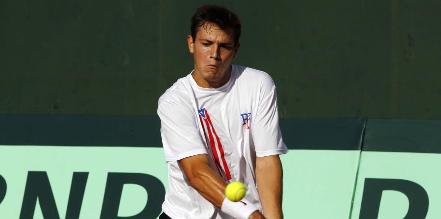 El tenista Alex Díaz es uno de los representantes del equipo de Puerto Rico. (horizontal-x3)