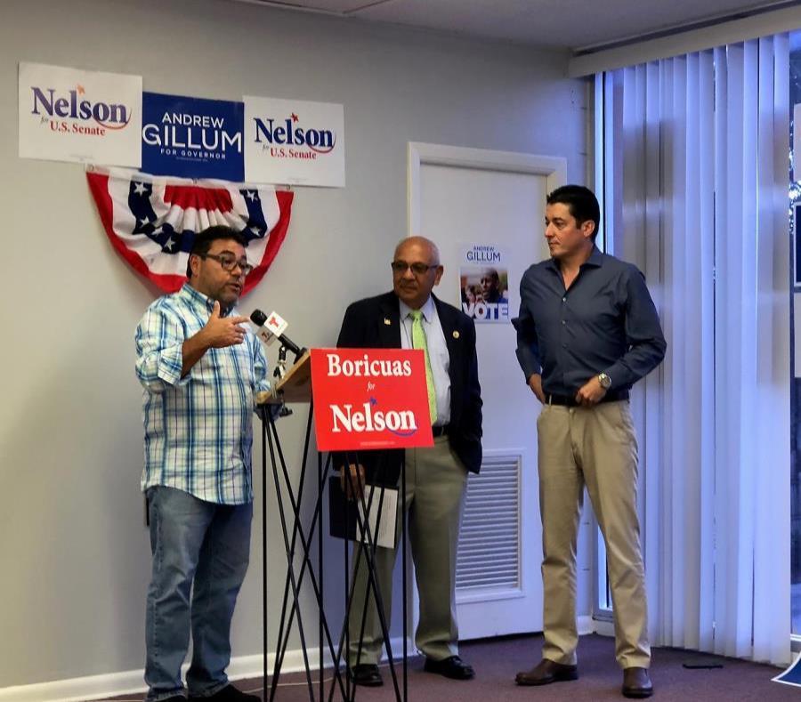Jimmy Torres-Vélez (Puerto Rico Vota), Víctor Torres (Puerto Rican state Senator) and Brendan Ramírez (former Democratic candidate). (semisquare-x3)